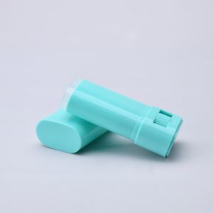 Empty Smooth Surface Plastic Deodorant Tubes Customized Packaging Iso9001