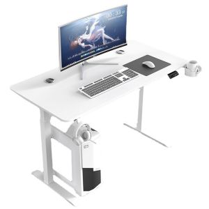 Custom School Student Study Wooden Sit Standing Laptop Desk Electric Table for