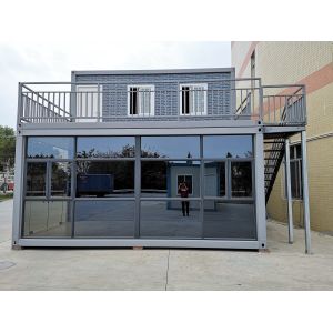 Stable Customized Sandwich Panel Detachable Container House with Modern Design