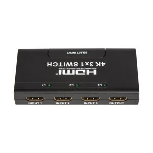 IR Remote 4K 3x1 Remote Control Hdmi Switcher