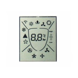 Custom TN Positive Lcd 7 Segment Display Reflective Digit LCD Module For Air