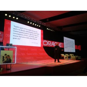 Live Show High Refresh Led Video Screen Hire Die - casting Aluminum