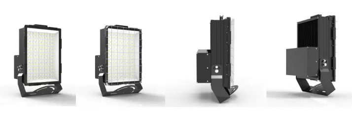 High Power 500W LED High Mast Flood Light For Outdoor Stadium 130lm / w