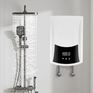 Buy cheap Bathroom Electric Endless Water Heater 3500W - 5500W Instant Hot Water Shower from wholesalers