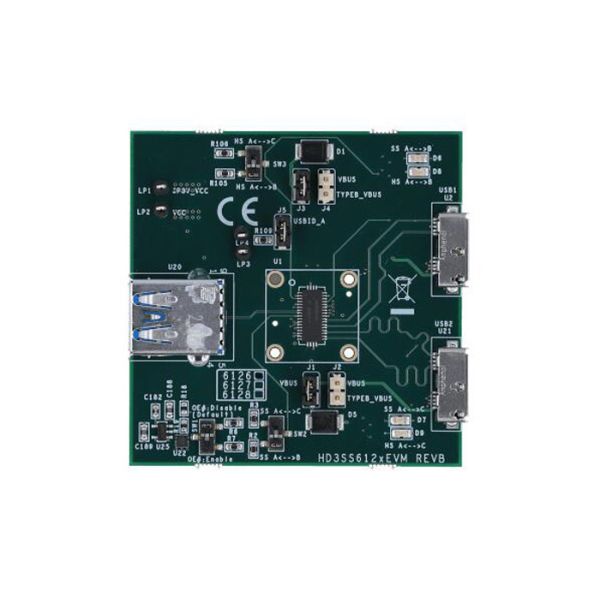 HD3SS6126EVM Embedded Solutions USB 3.0 Differential Switch Mux Demux Evaluation