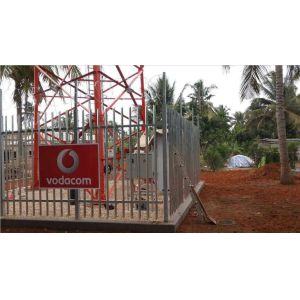 Steel Galvanized 1.5m Height Tower Fencing With Angle Pale