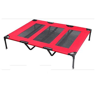 elevated pet bed Travel best elevated dog bed Steel-Framed Bed Cot with Knitted Fabric