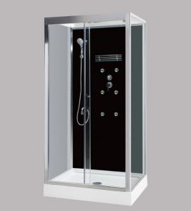 Wholesale 15cm Tray custom glass shower enclosures 80 X 100 X 215 / cm 4 Waste drain from china suppliers