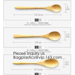 Disposable Catering Natural Knife, Fork And Spoon Bamboo Spoon,Reusable Eco