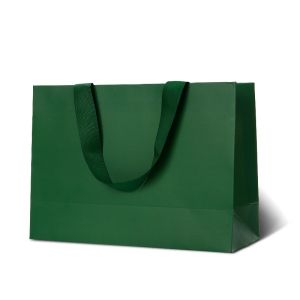 Premium Solid Color Gift Bag Set Thickened Paper Shopping Bags with Textured