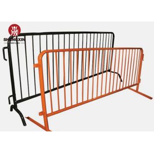 Wholesale Galvanized 120mm Pedestrian Control Barriers Safety Crowd Control from china suppliers