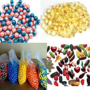 Paintball Capsule Softgel Encapsulation Machine 2.3KW 7rpm