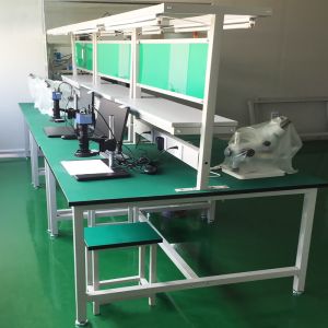 Industrial Aluminium ESD Workbench 240x120cm with 40W LED and 1 Year Warranty