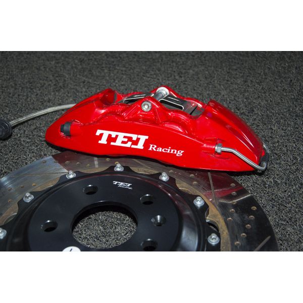 BBK For Audi A4L Installed Big Brake Kits 4 Piston Calipers P40NS