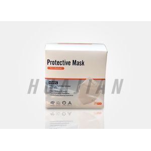GB2626 Protective White 3D Folding 5 Ply KN95 Face Mask