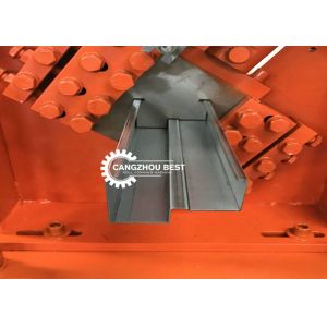 Cold Window And Door Frame Roll Forming Machine For Aluminum Zinc Steel