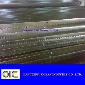 Steel Sliding Gate Gear Rack Silver Module M4 Corrosion Resistant Finish