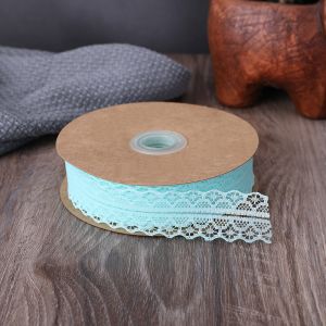 2.5cm Elastic Band Hollow Flower Ribbon for Sewing Clothing Garment Macaron red