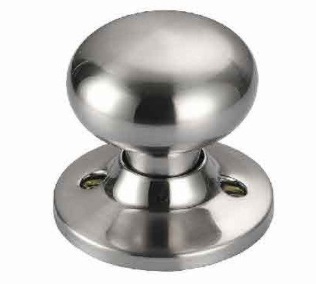 Knob Door Lock Easy Installation User-Friendly Design Zinc Alloy and Porcelain