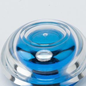 Plastic Packaging Jars with Logo Printing Electroplating PS Material