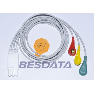 M1673A Compatible ECG Cables And Leadwires For M1668A ECG Trunk Cable