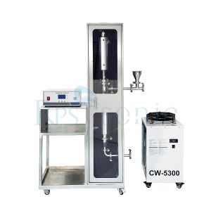 20khz Ultrasonic flow cell Electric Slurry defoaming machine with chiller