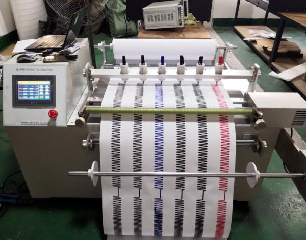 Quality Lab Testing Equipment  Zig Zag Writer Testing Machine With Writing Angle 60° To 90° for sale