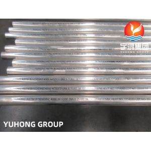 ASTM B163 Seamless UNS N02200 DIN2.4066 Nickel Alloy Tube With Bright Surface