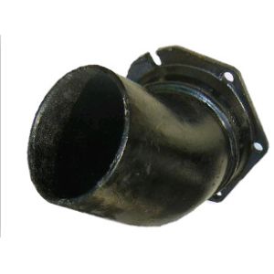 Mechanical Cast Iron Pipe Fittings MJ×PE 90 Degree Bend Cement Lining Finish
