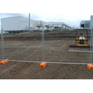 Waterproof Building Site Security Fencing 2.4x2.1 Meter Eco Friendly