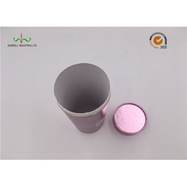 Luxury Biodegradable Cardboard Cylinder Tubes For Cosmetic Products Packaging