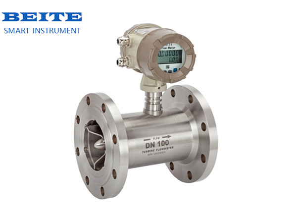 High Precision Liquid Turbine Flow Meter Vegetable Oil Ethanol Flow Meter 4-