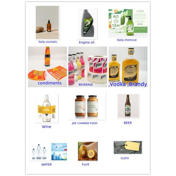 Self Adhesive Brandy Whisky Vodka Cricut Sticker Paper Sticker Label Transparent Sticker Printing Best Sticker Paper Waterproof Labels for Bottles