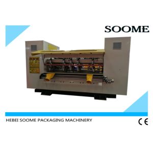 Computerized Thin Blade Slitter Scorer Machine Corrugated Cardboard 4 - 7 Blades