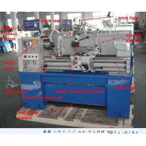 Mechanical Precision Bench Top Metal Lathe 1000mm New Condition