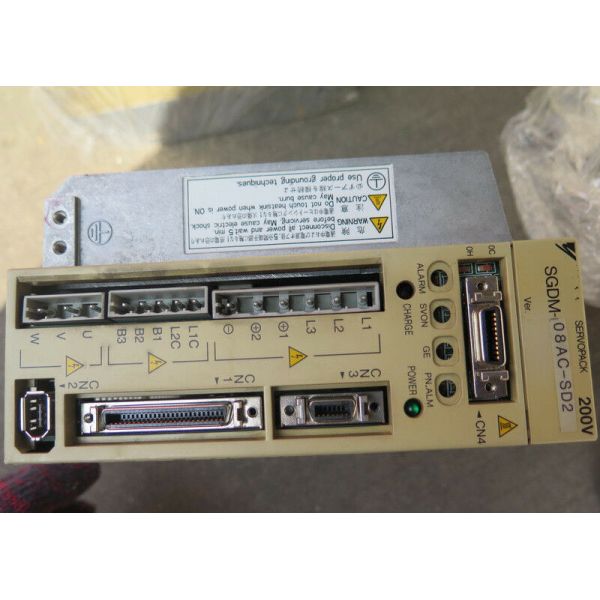 SGDM-08AC-SD2M Yaskawa Electric Servo Drive Yaskawa Output 5.7AMPS SERVO PACK