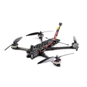 High Speed Racing FPV Drone with Custom Camera Long Flight Time Black Design
