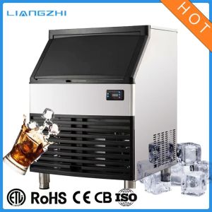 Industrial Square Ice Maker For Western Food 120kg 24Hours With Filling Capacity