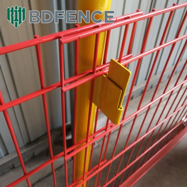 Welded Edge Protection Barriers Solid Frame Anti Impact Performance