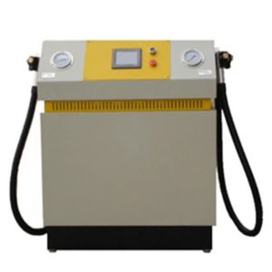 R600 Refrigerant Filling Machine Air Conditioner Heat Exchanger SC15G Compressor