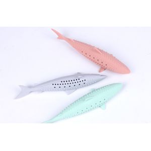 Interactive Safe Rubber Crayfish Chew Toys For Kittens Teething With Catnip