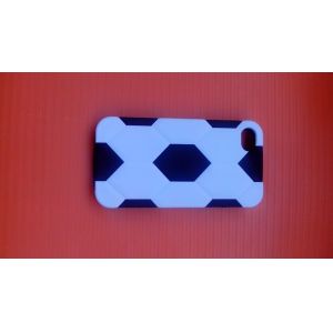 Custom Protective PC Phone Case Cool With Football Pattern Design