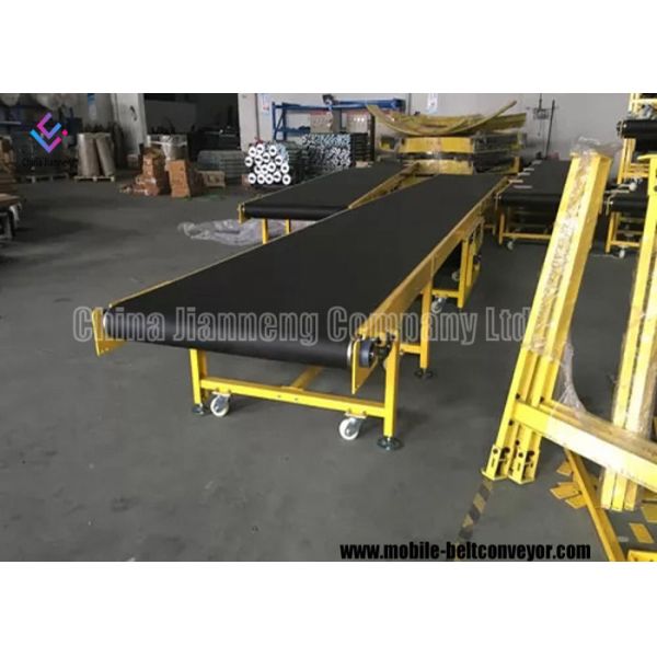 Quality Bulk Material Handling Telescopic Belt Conveyor Customized Size Simple Operation for sale