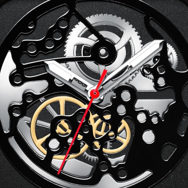 Mechanical Men'S Chronograph Quartz Watch Multilayered With Bilateral Buckle