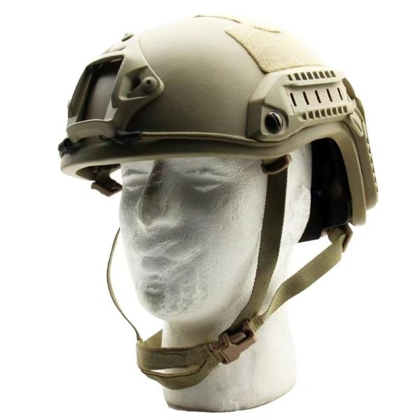 FAST Bulletproof Helmets NIJ3A Tactical Helmets PE Aramid Material BOA Wendy