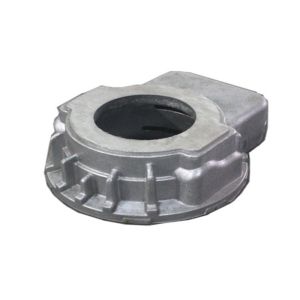 Silver White Aluminium Car Parts Electrostatic Spraying Optional Surface