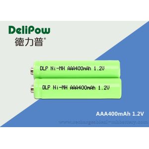 High Efficiency Nimh Rechargeable Batteries Aaa , 400mAh Rechargeable Batteries