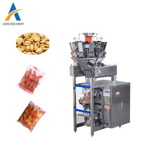 Vertical Nut Packaging Machine 304ss Food Packing Weighing Machine