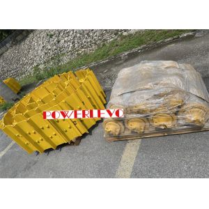 China Cast iron D7G Excavator Bottom Roller Double And Single Side Type on sale