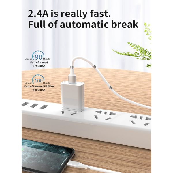 TPE 2M Fast Charging Magnetic USB C Cable Self Winding